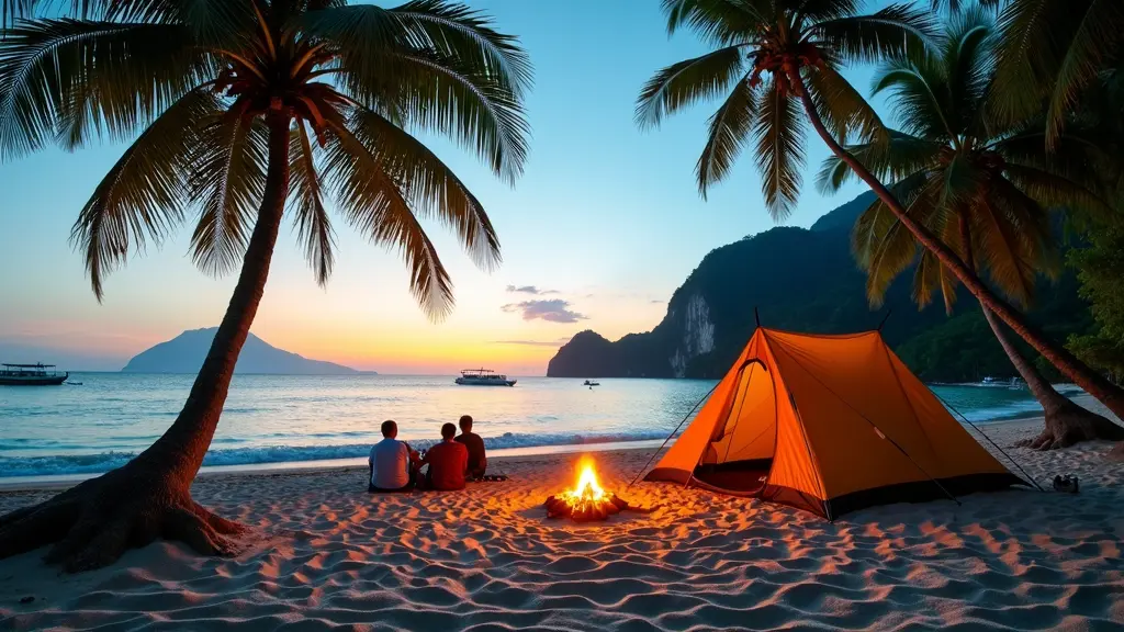 Best Places for Beach Camping in El Nido